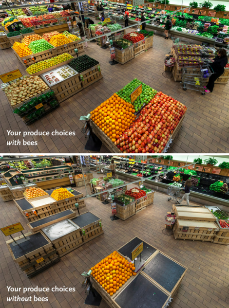 supermercado sin abejas